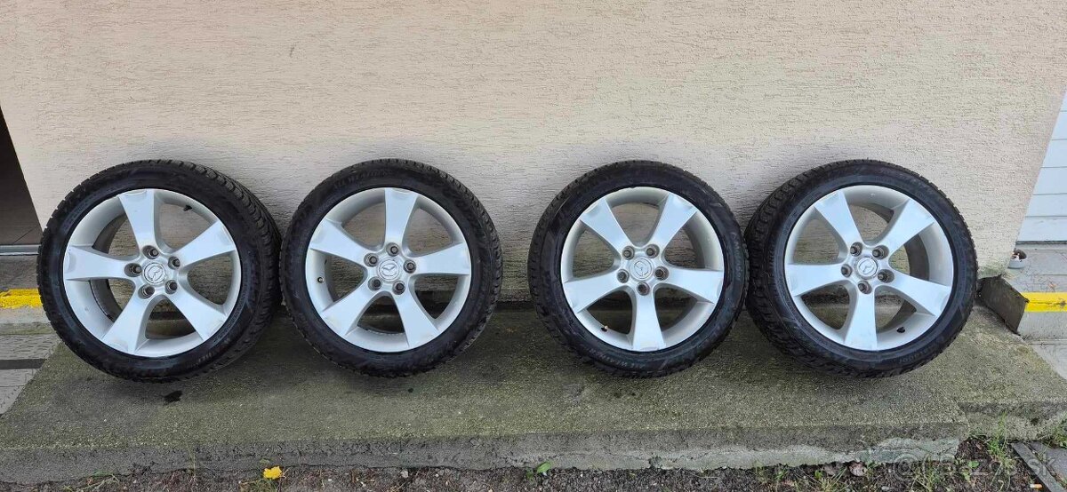 17" alu disky a celoročné pneu 205/50R17