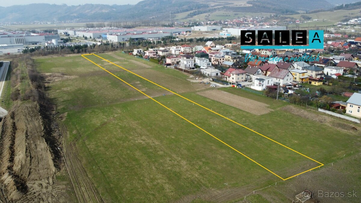 ROVINATÝ INVESTIČNÝ POZEMOK, 2992m2, GBEĽANY - ŽILINA