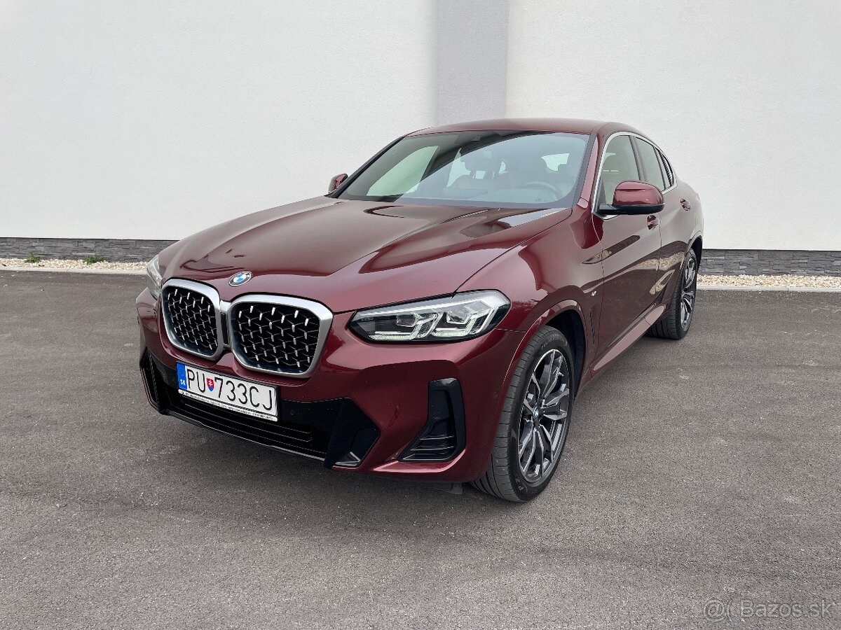 BMW X4 xDrive20i, M packet, ZÁRUKA, 2022