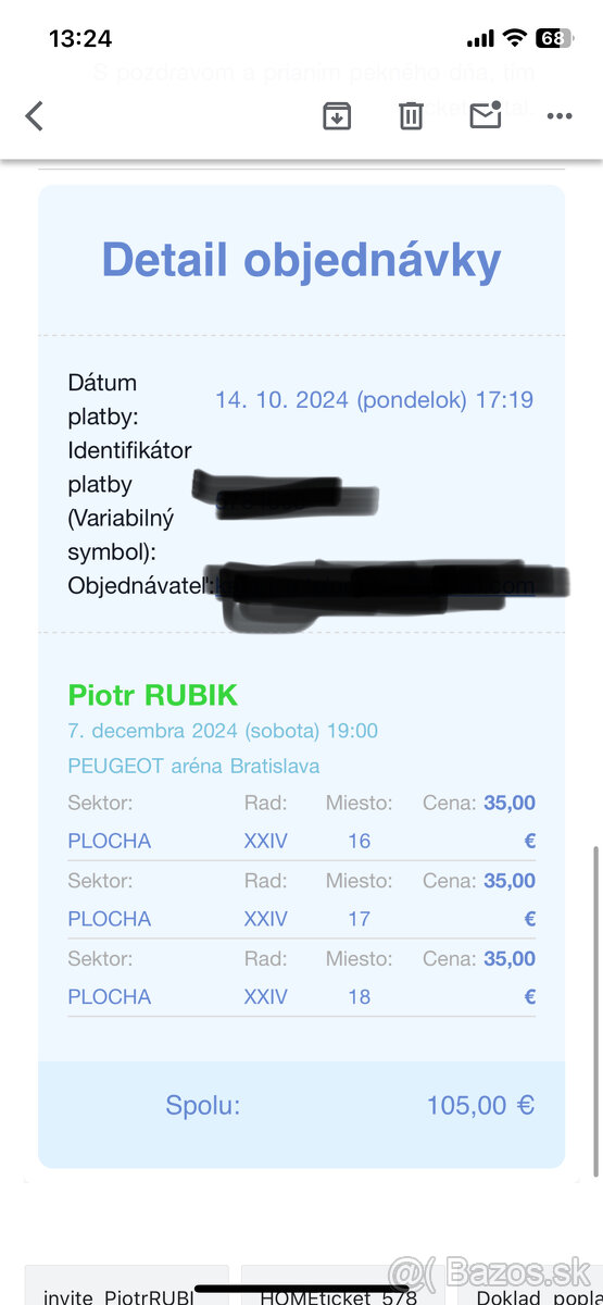 Vstupenky na koncert Piotr Rubik