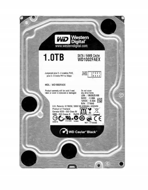 HDD WD Black 1TB