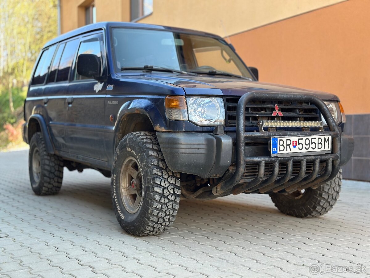 Mitsubishi Pajero Wagon 2.5 TD GLX A/C hrdzavé S Tp a ŠPZ.