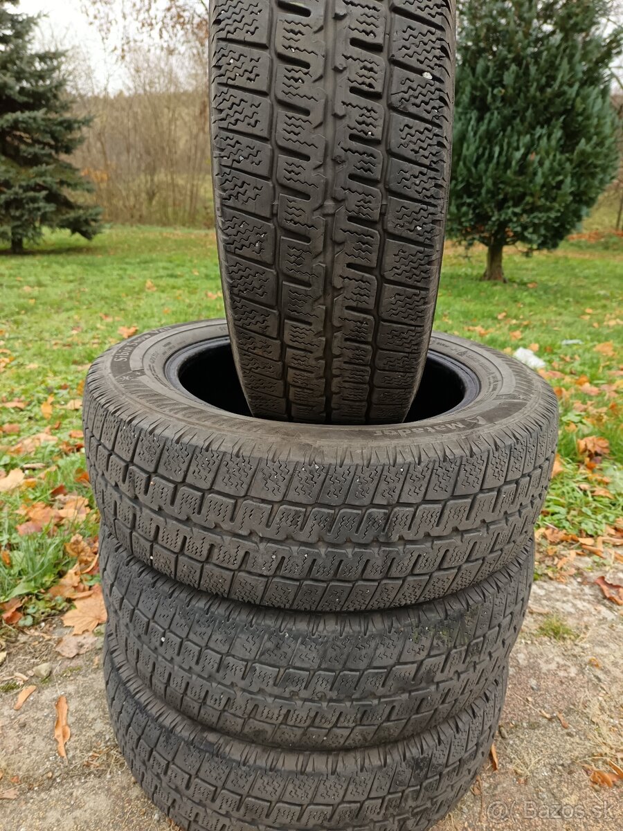 Predám pneumatiky 195/65R16C zimne