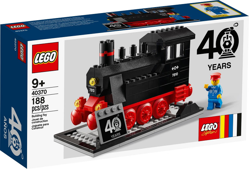 LEGO 40370 LEGO Trains 40th Anniversary Set