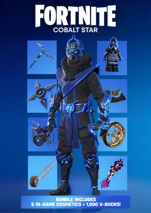 Predam Ps5 Fortnite Cobalt Star