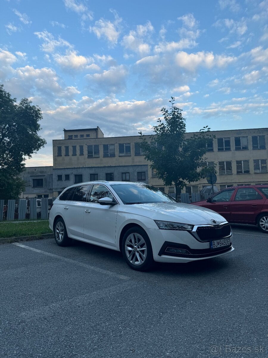 Predám ŠKODA OCTAVIA 4 COMBI 7/2020, DSG 2.0 TDI 110kw