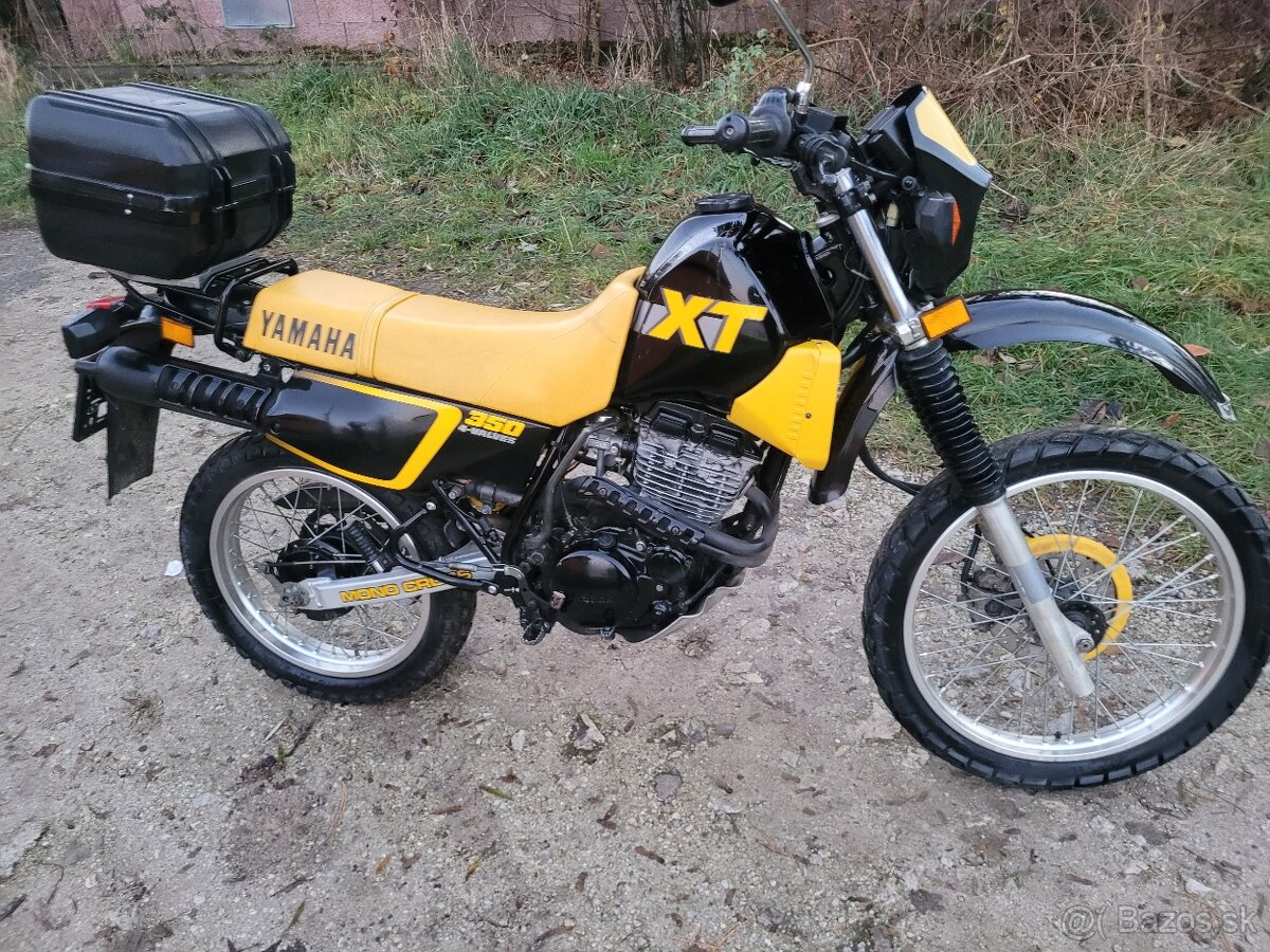 Yamaha xt 350 doklady