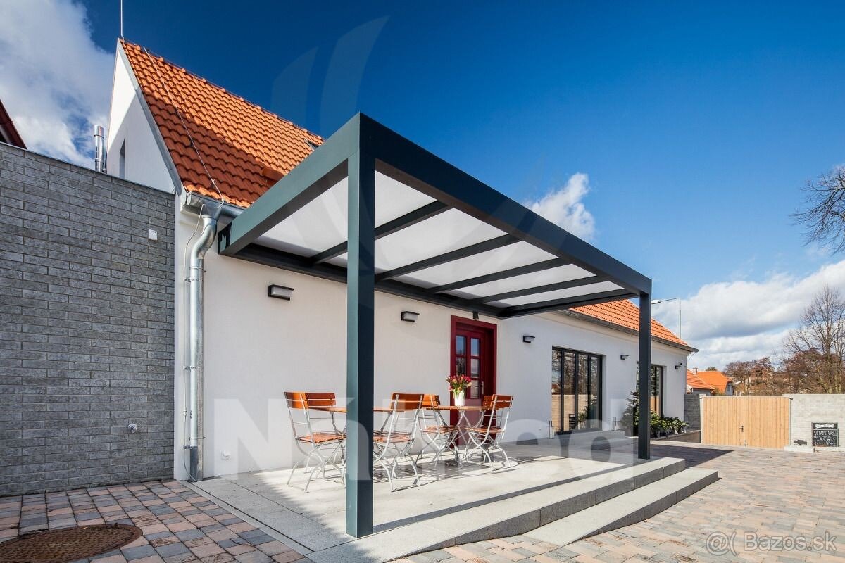 HLINÍKOVÁ PERGOLA 3X2,5M NOVÁ