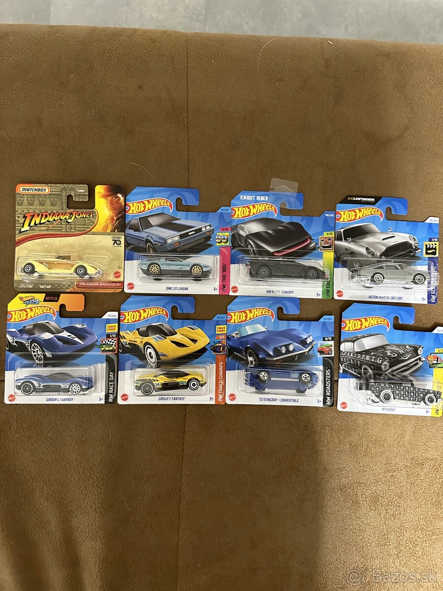 Mattel Hot Wheels Zberatelske auticka 3€/kus