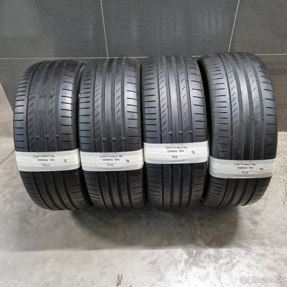 Letné pneumatiky 235/45 R19 CONTINENTAL