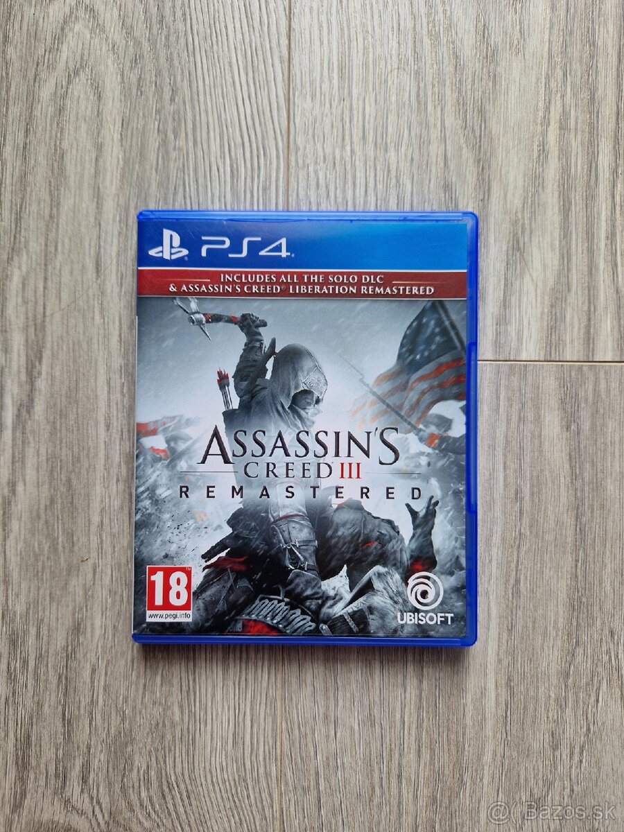 Assassin's creed 3 remastered PS4