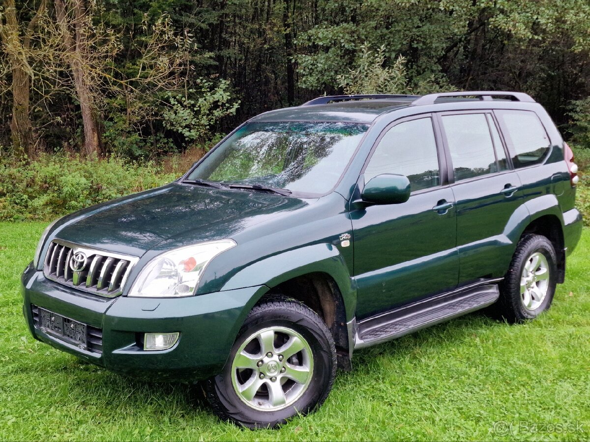 Toyota Landcruiser 3.0 D-4D 4X4 UZÁVIERKA TOP STAV