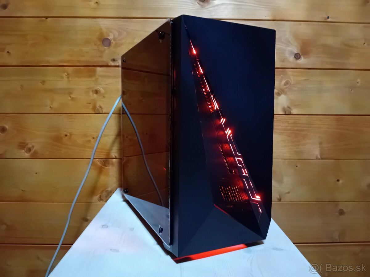 hráčske PC v cene 380e s ryzen 5 16GB a grafika RX6600 8GB