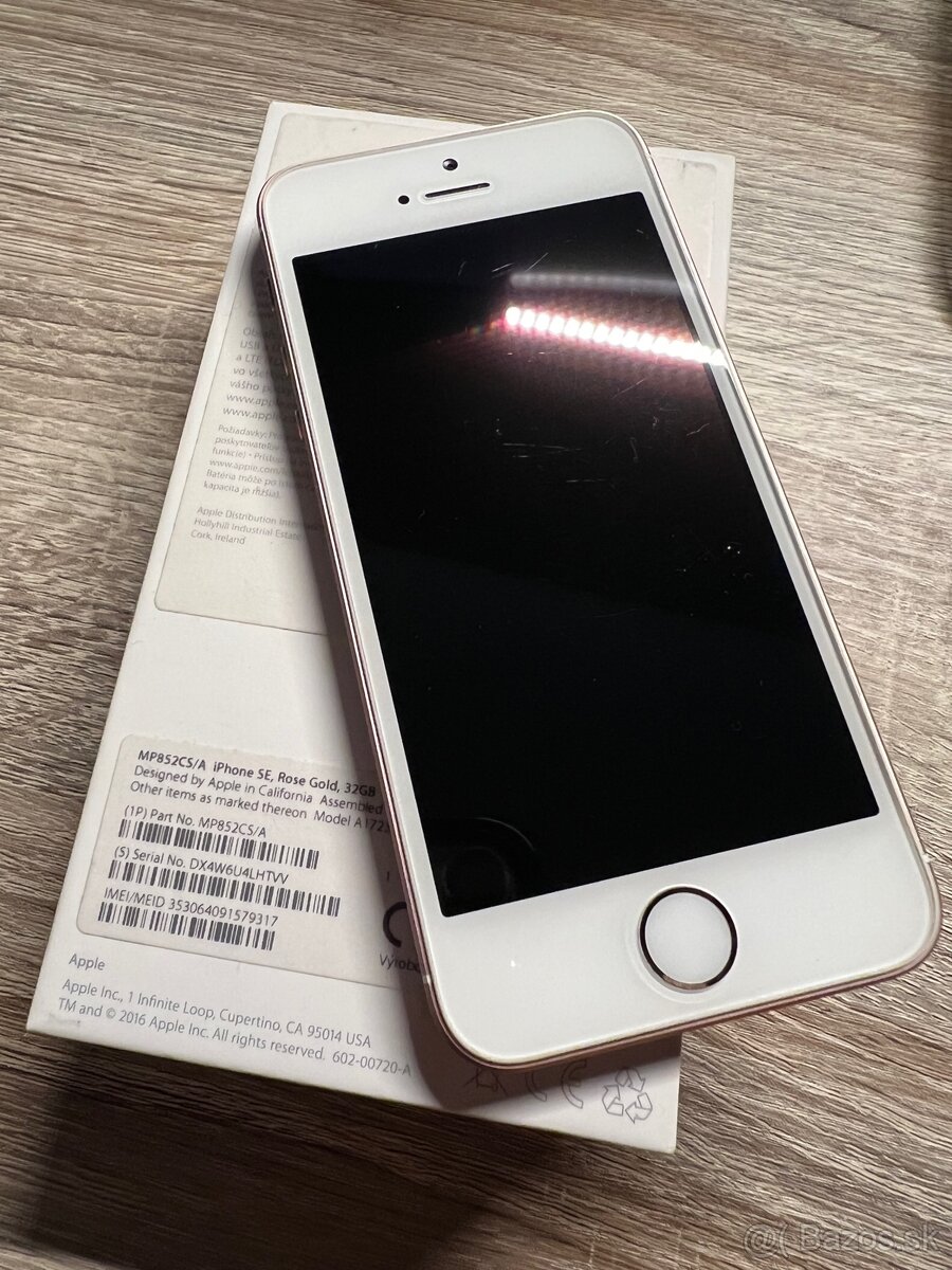 Apple iPhone SE 32gb rose gold