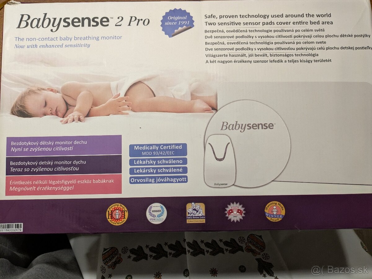 BabySense 2 Pro monitor dychu