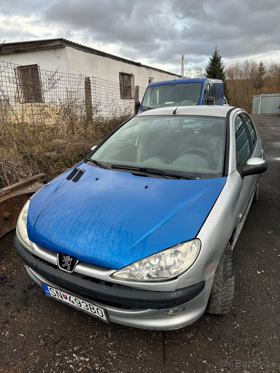 peugeot 206 na nahradne diely