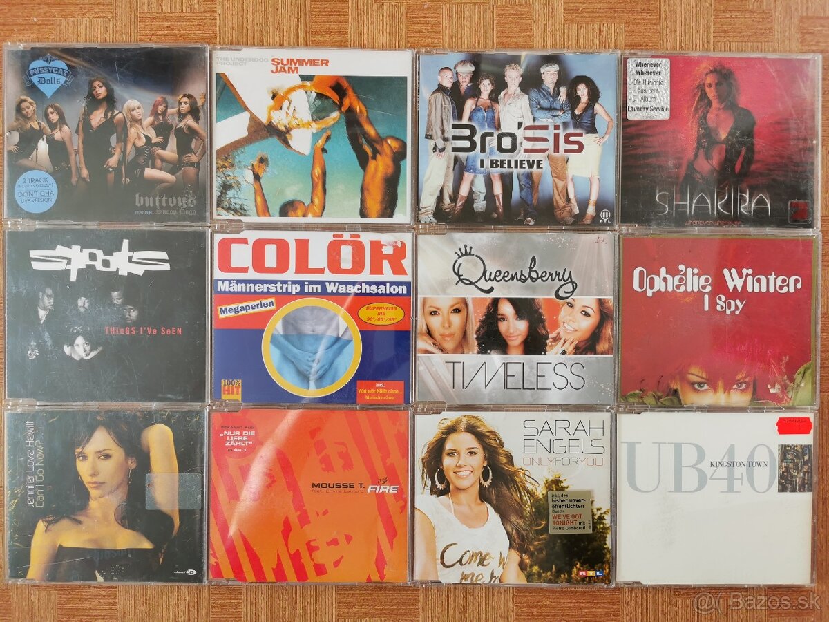 Originálne CD po 0,5€