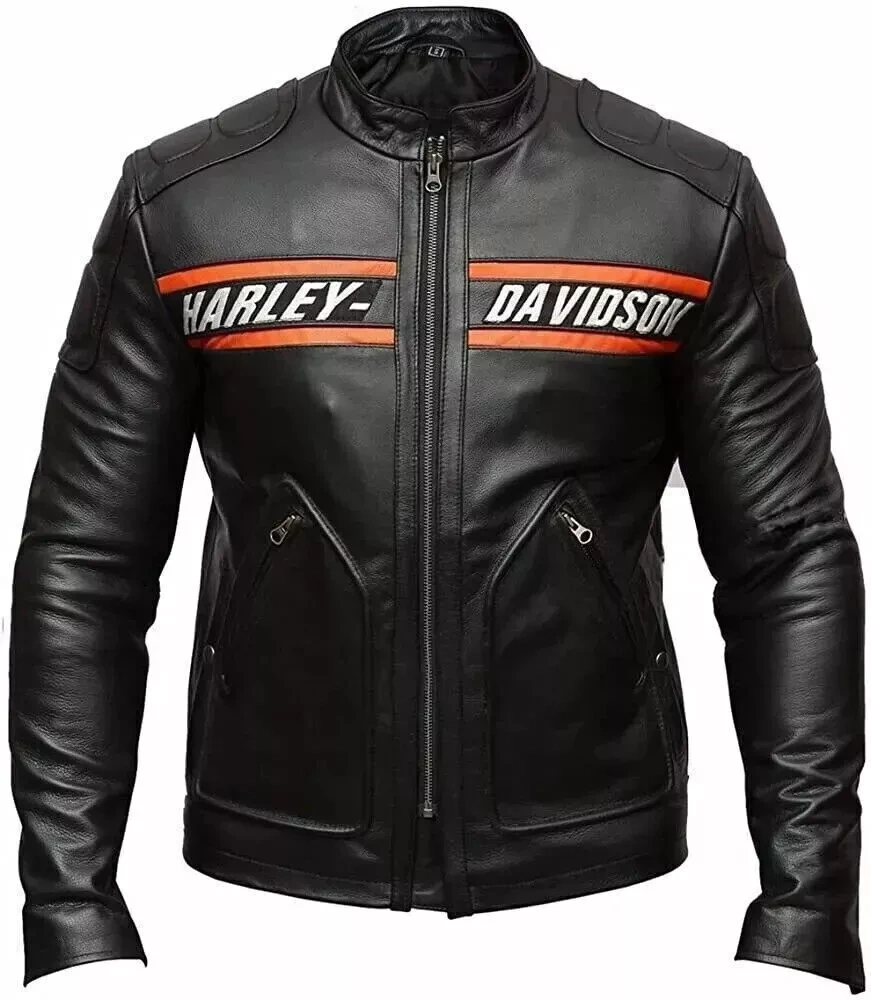 Moto Kožená Bunda Harley Davidson