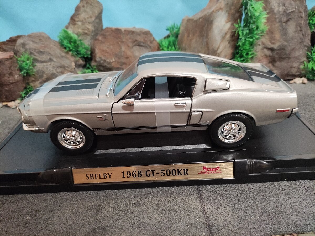 prodám model 1:18 shelby GT 500KR 1968