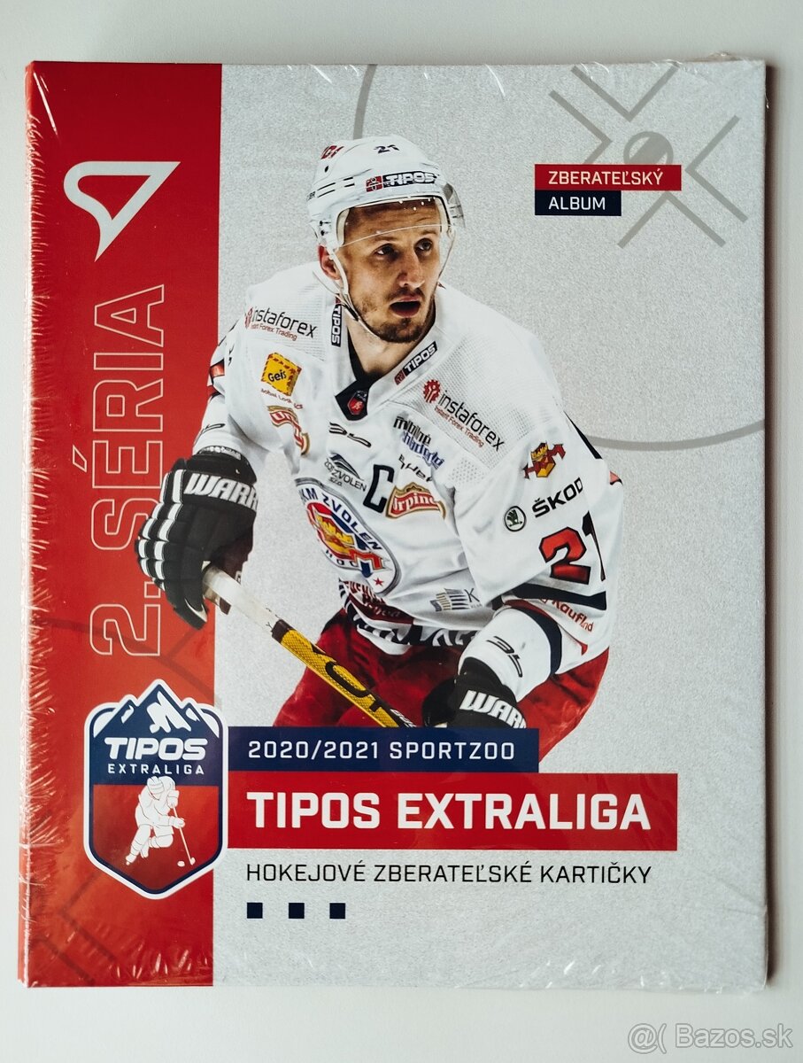 Hokejové kartičky TIPOS EXTRALIGA 2020/2021 - 2.séria ALBUM