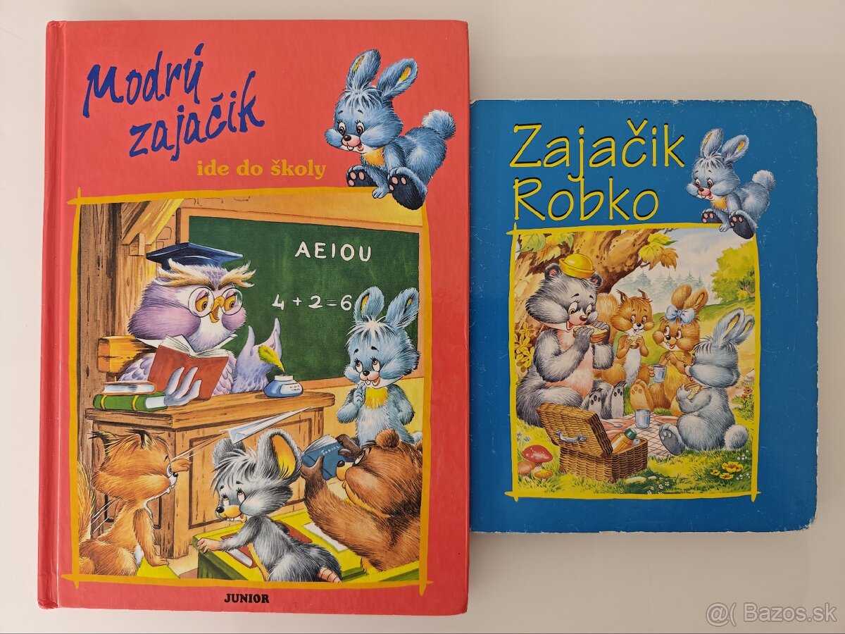 Modrý zajačik a Zajačik Robko