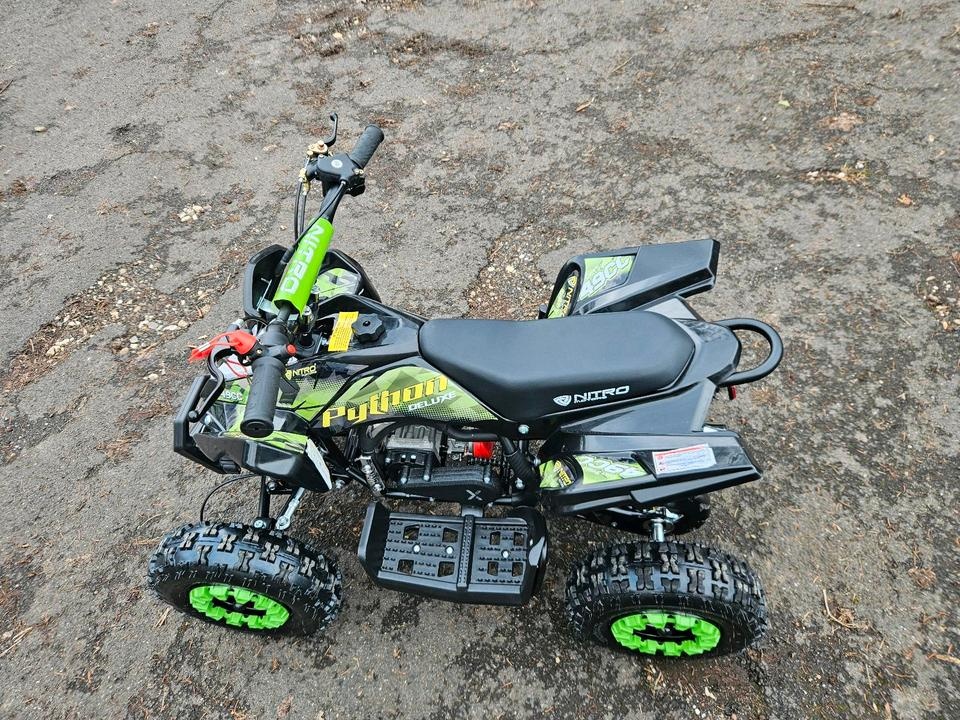 Python 49cc Deluxe 6palcový detská štvorkolka ATV Cross Pock