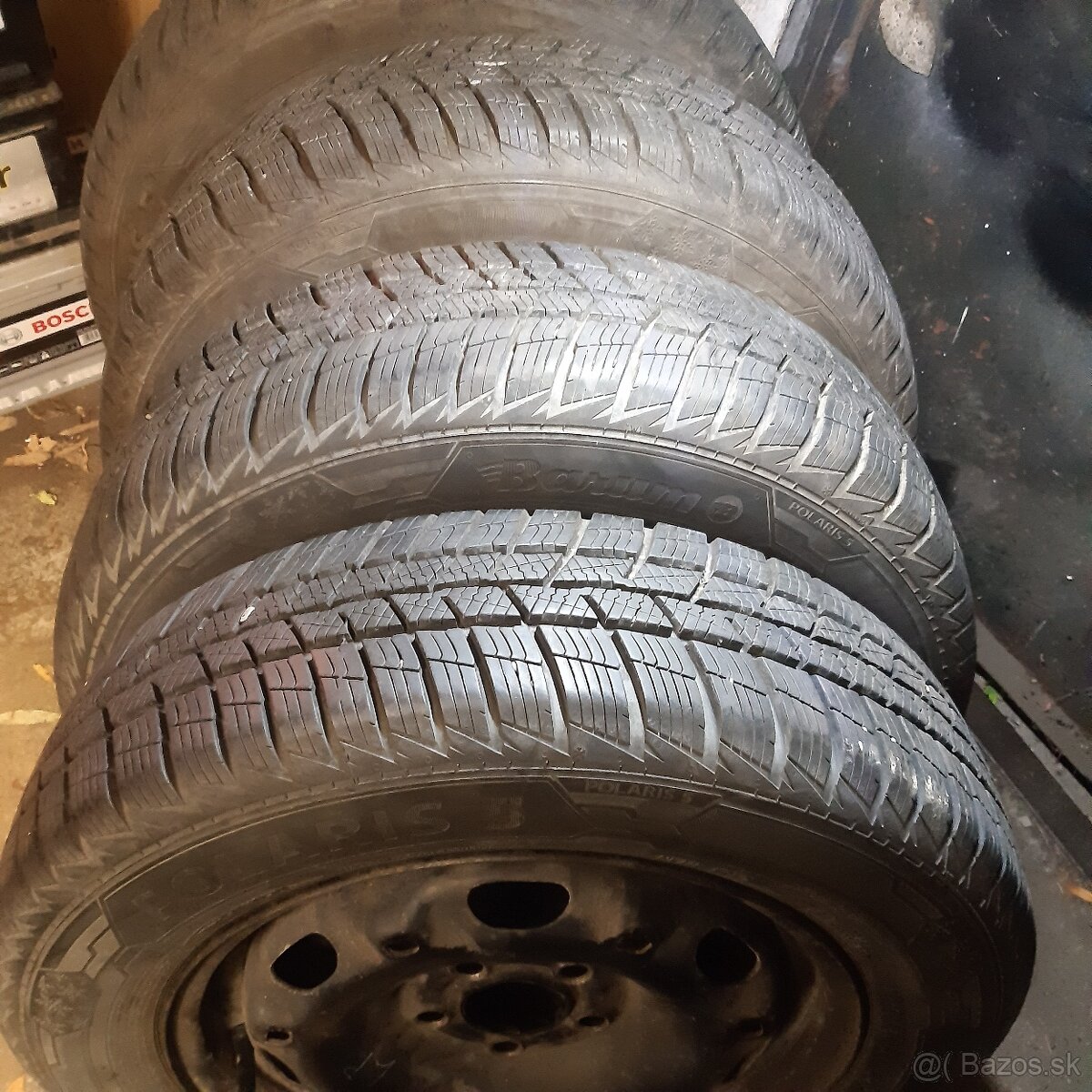 Zimne 165/70r14  barum polaris 5 disky 5x14 roztec 5x100