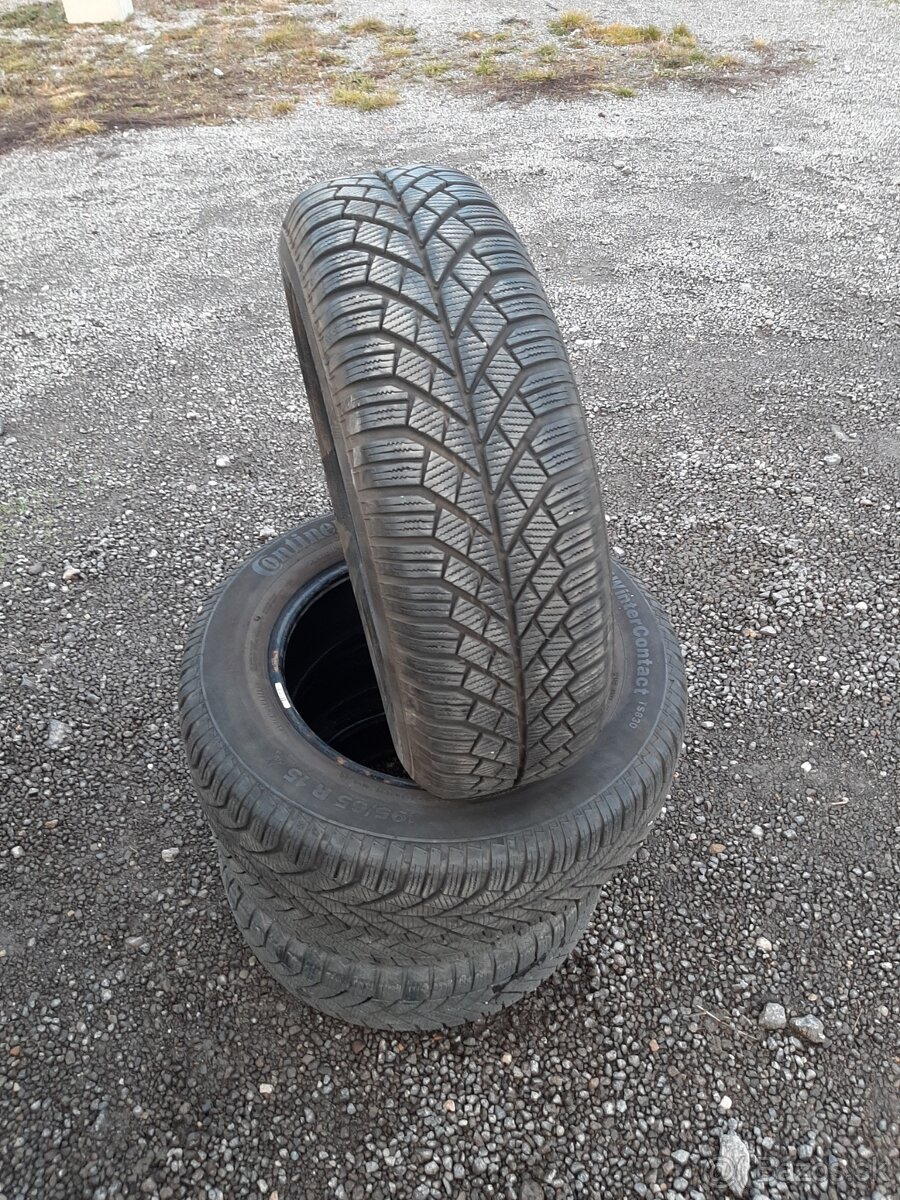 195/65r15 91H  continental  zimne