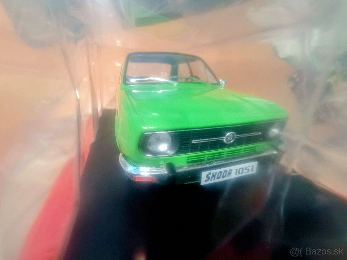 1:24 ŠKODA 105L 1978 - Nezapomenutelné automobily