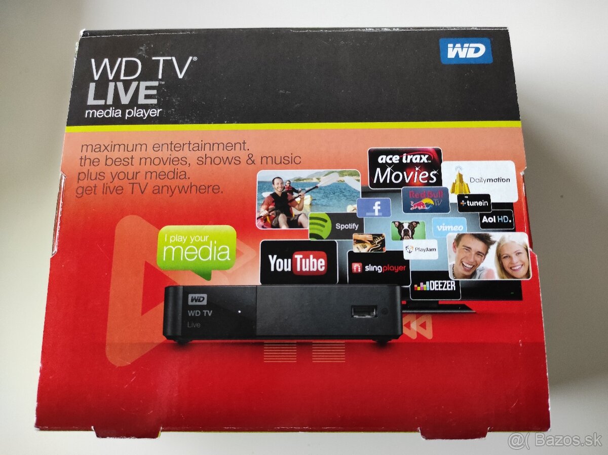 WD TV LIVE STREAMING MEDIA PLAYER