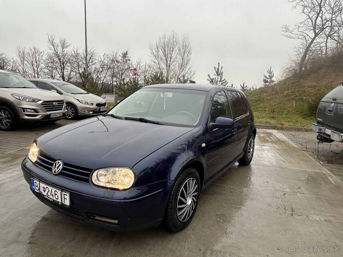 Volkswagen Golf IV 1.9tdi 85kw 6st manuál rok 2000