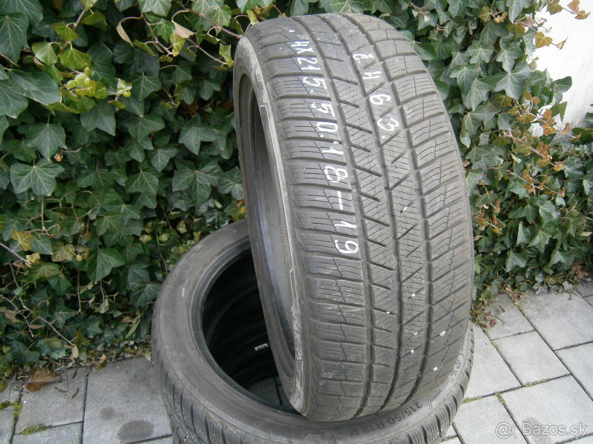 Predám 4x zimné pneu Barum 215/50 R18 92VXL