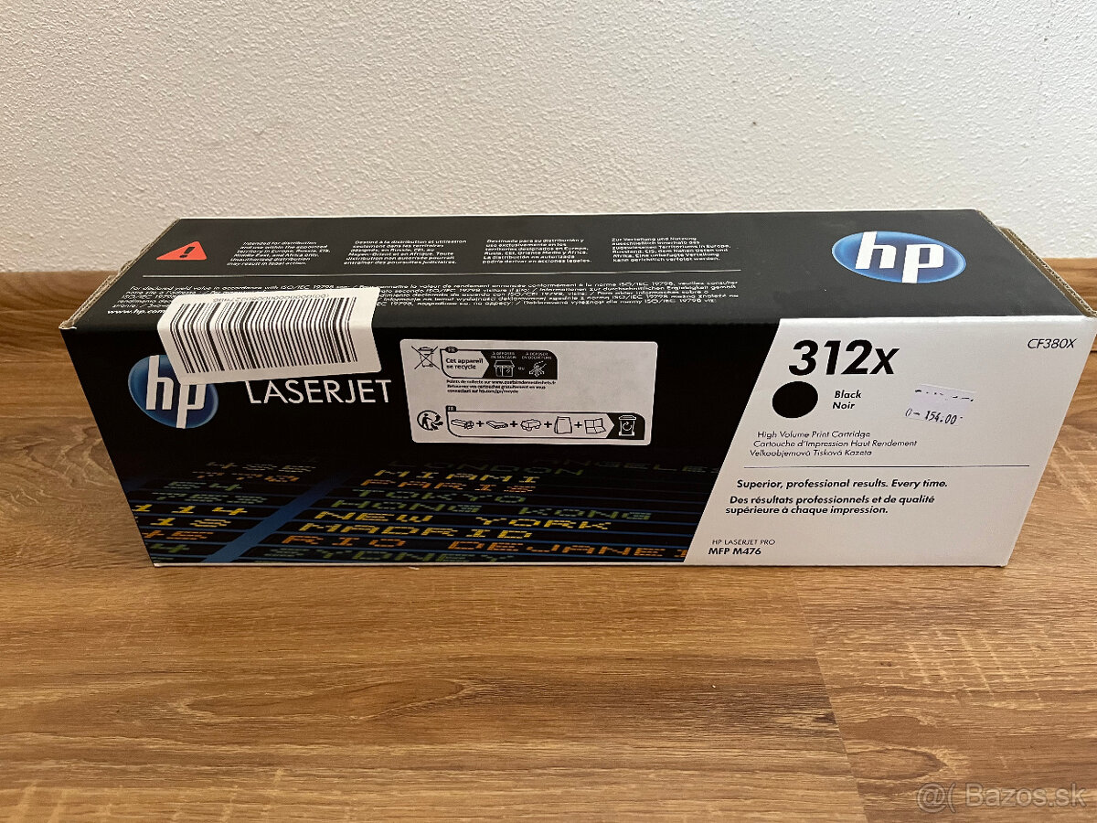 Toner HP380X (312X) - čierny