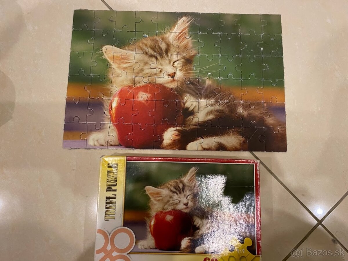 Trefl puzzle mačiatko