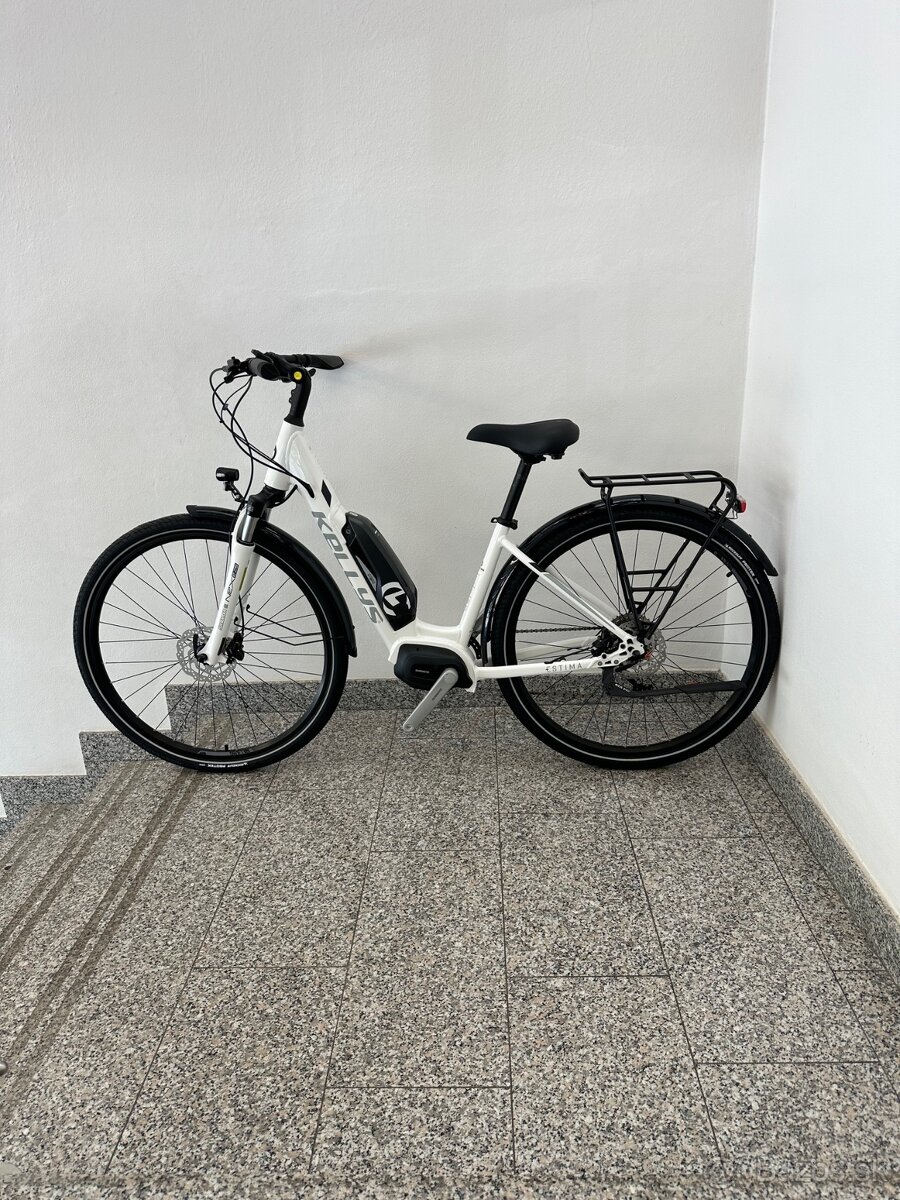 Kellys Estima 10 SH White elektrobicykel mestský, S