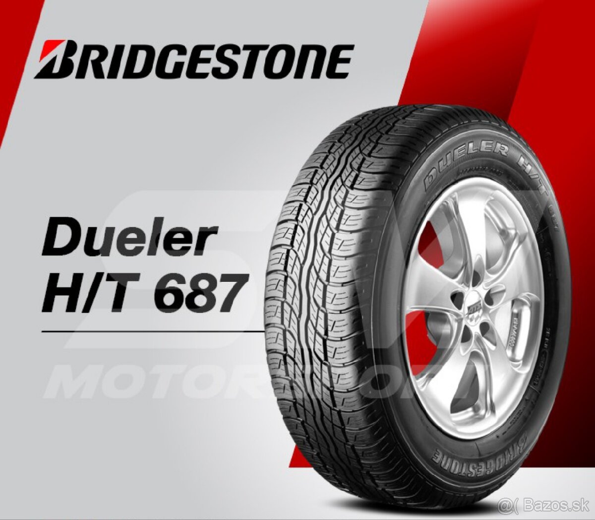 Bridgestone Dueler H/T 687 235/55 R18 99H (RunFlat)