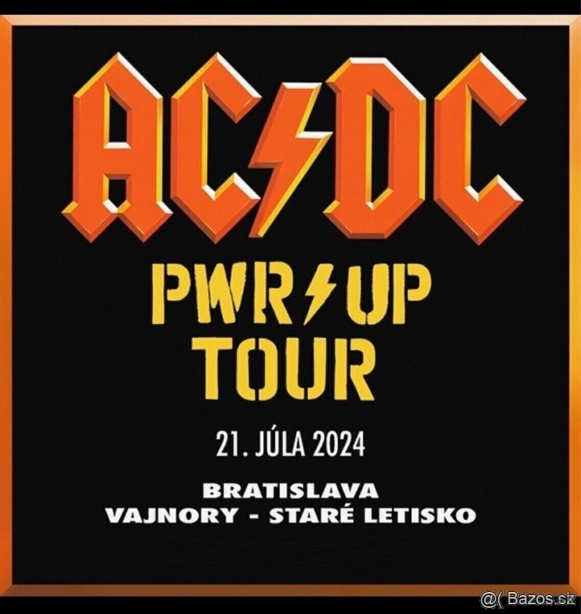 Koncert AC DC v Bratislave