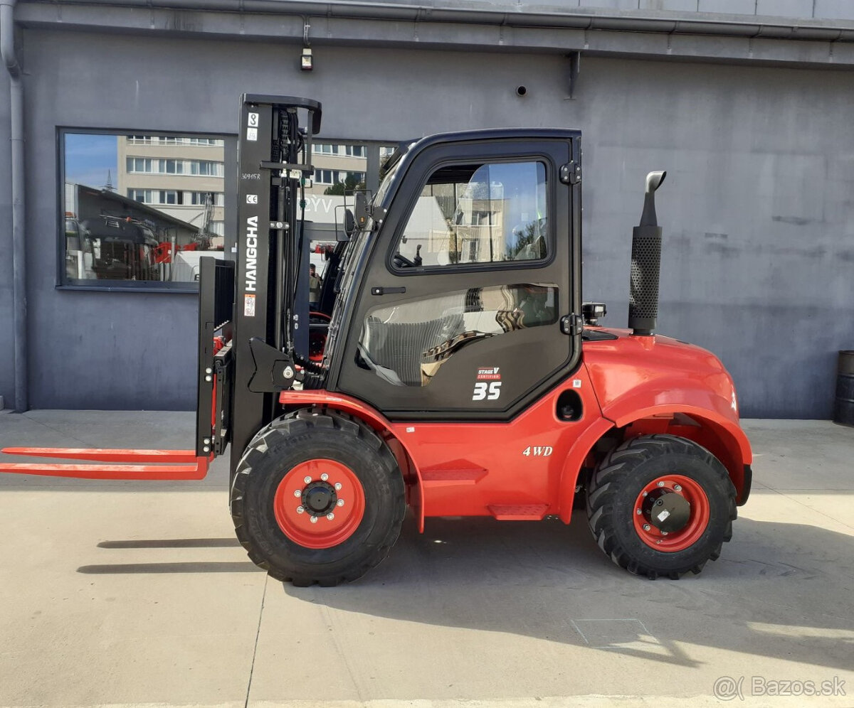 VZV HC FORKLIFT 3,5T DIESEL terérnny 4x4