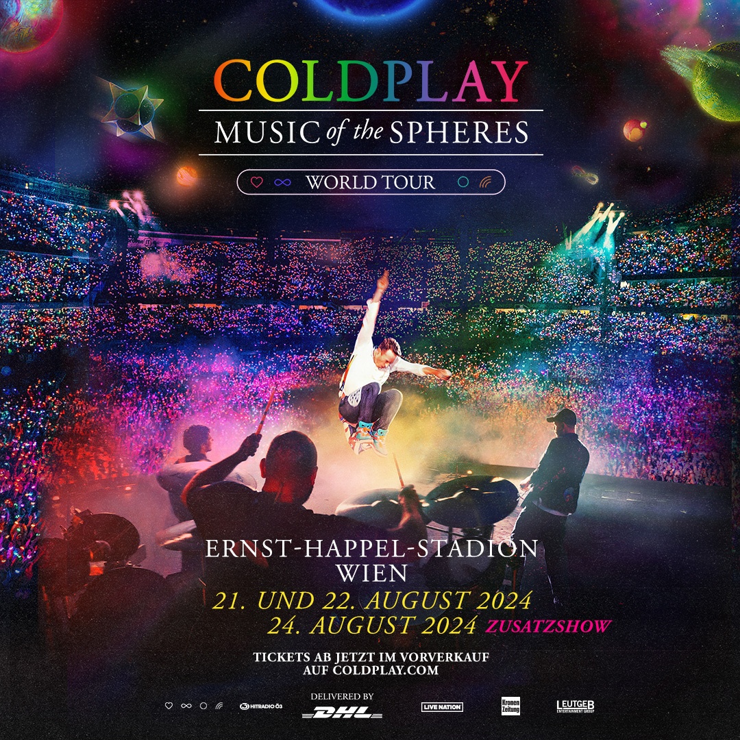 4x Coldplay Vieden 21.8.2024 - prvy koncert