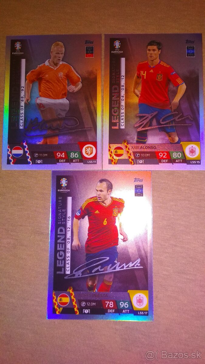 Topps Euro 2024  futbalové karty