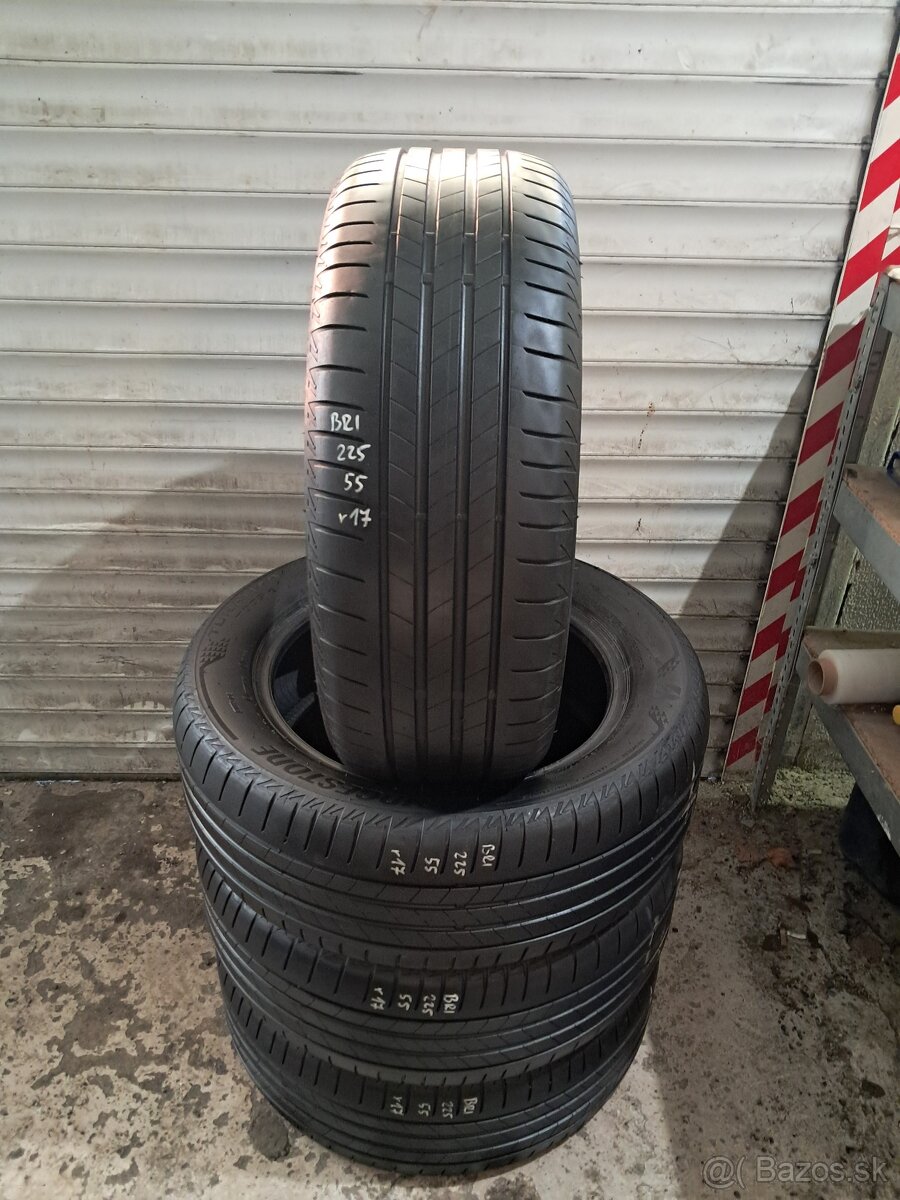 Bridgestone letné 225/55/R17