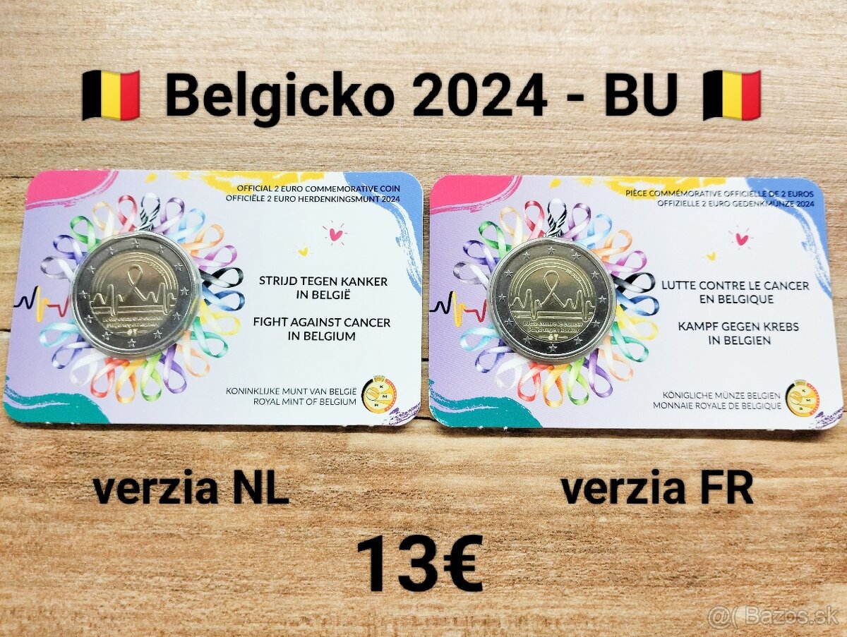 2€ coincard rôzne štáty