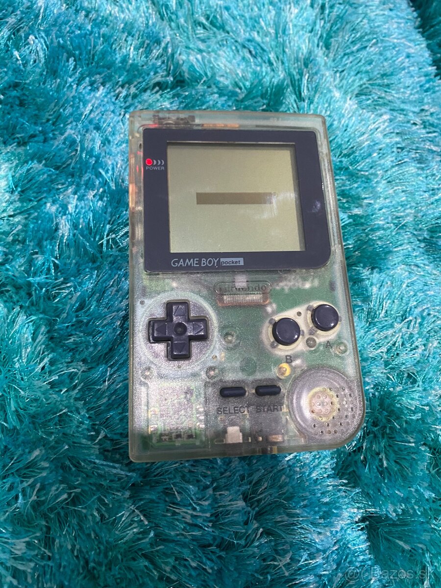 Gameboy Pocket (priesvitný)