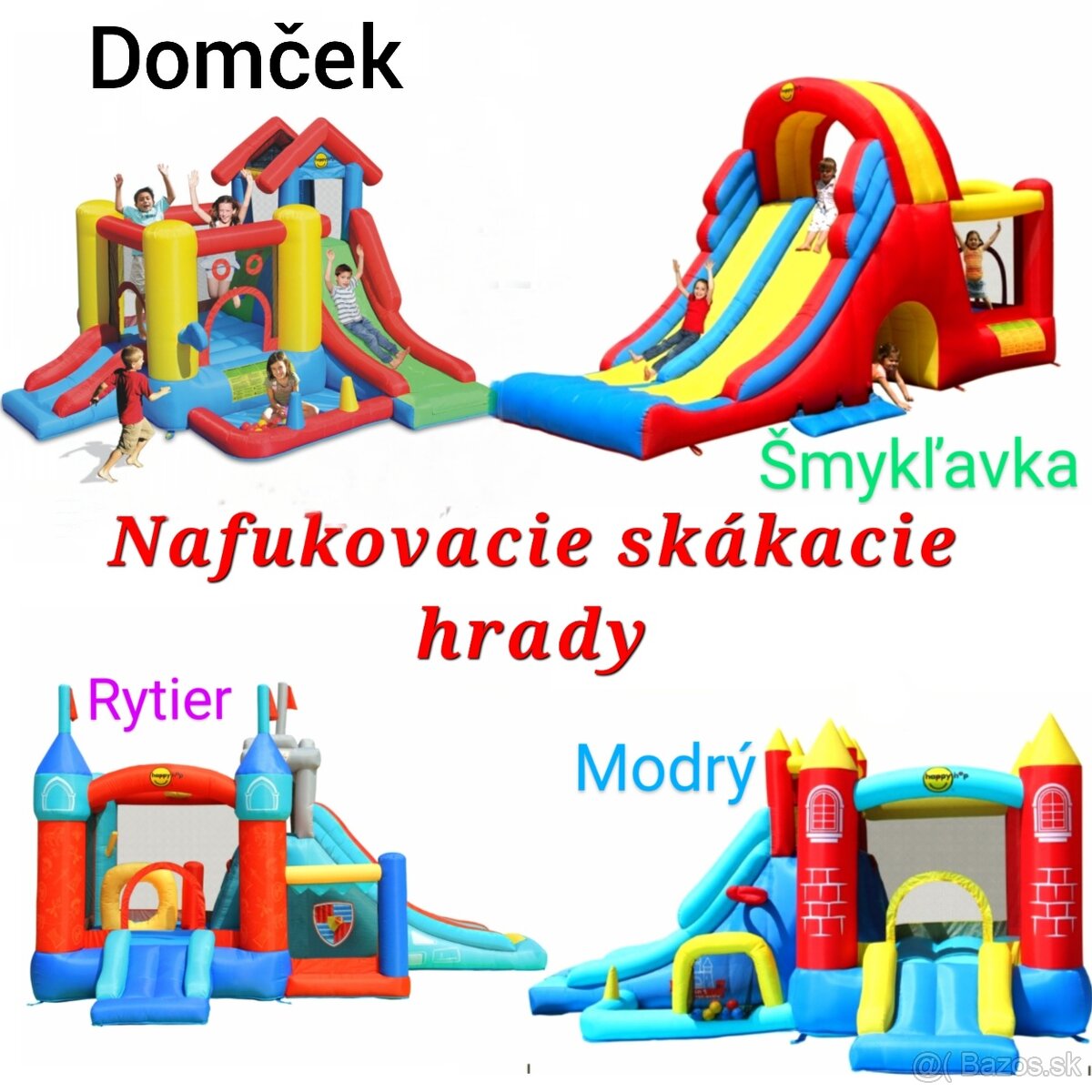 Skákací hrad, Cukrová vata.....