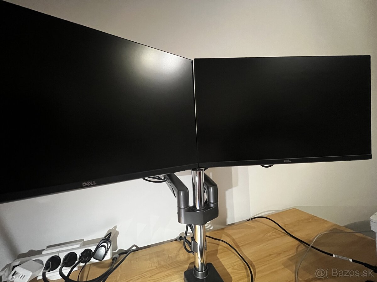 Dell P2419HC 2 monitory + AlzaErgo Arm D125B