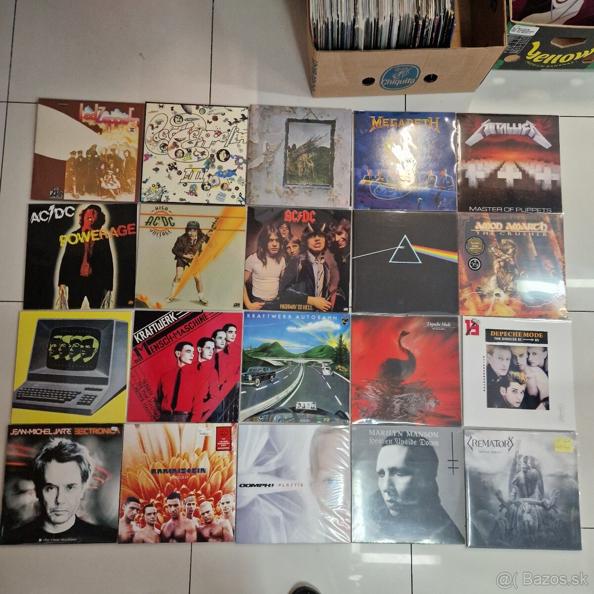 Nové LP-čky...LED ZEPPELIN,MEGADETH,METALLICA,AC/DC....