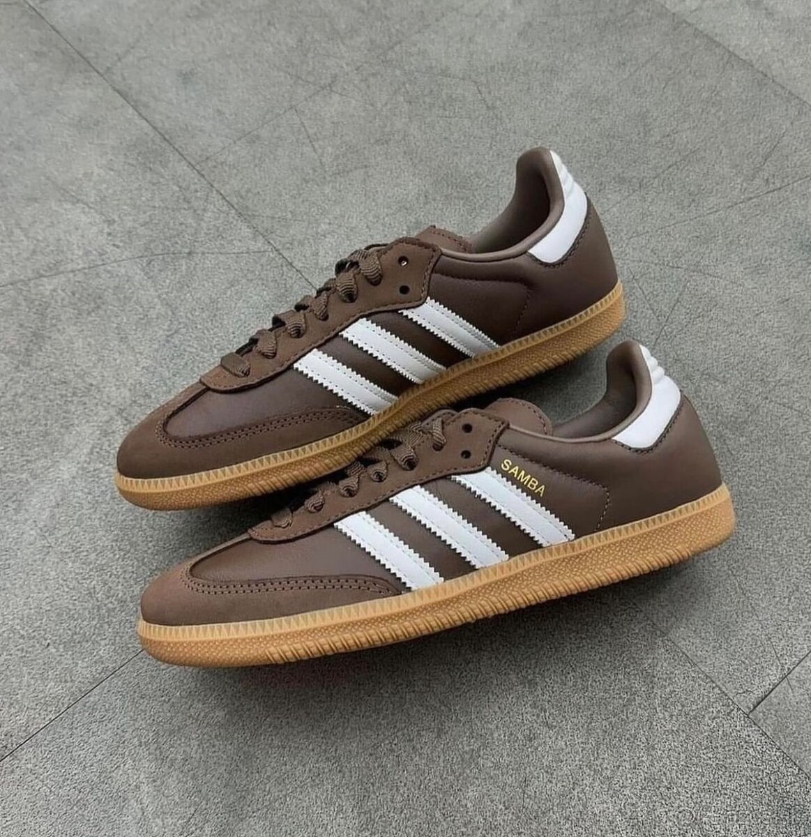 Adidas Originals Samba brown hnedé 38