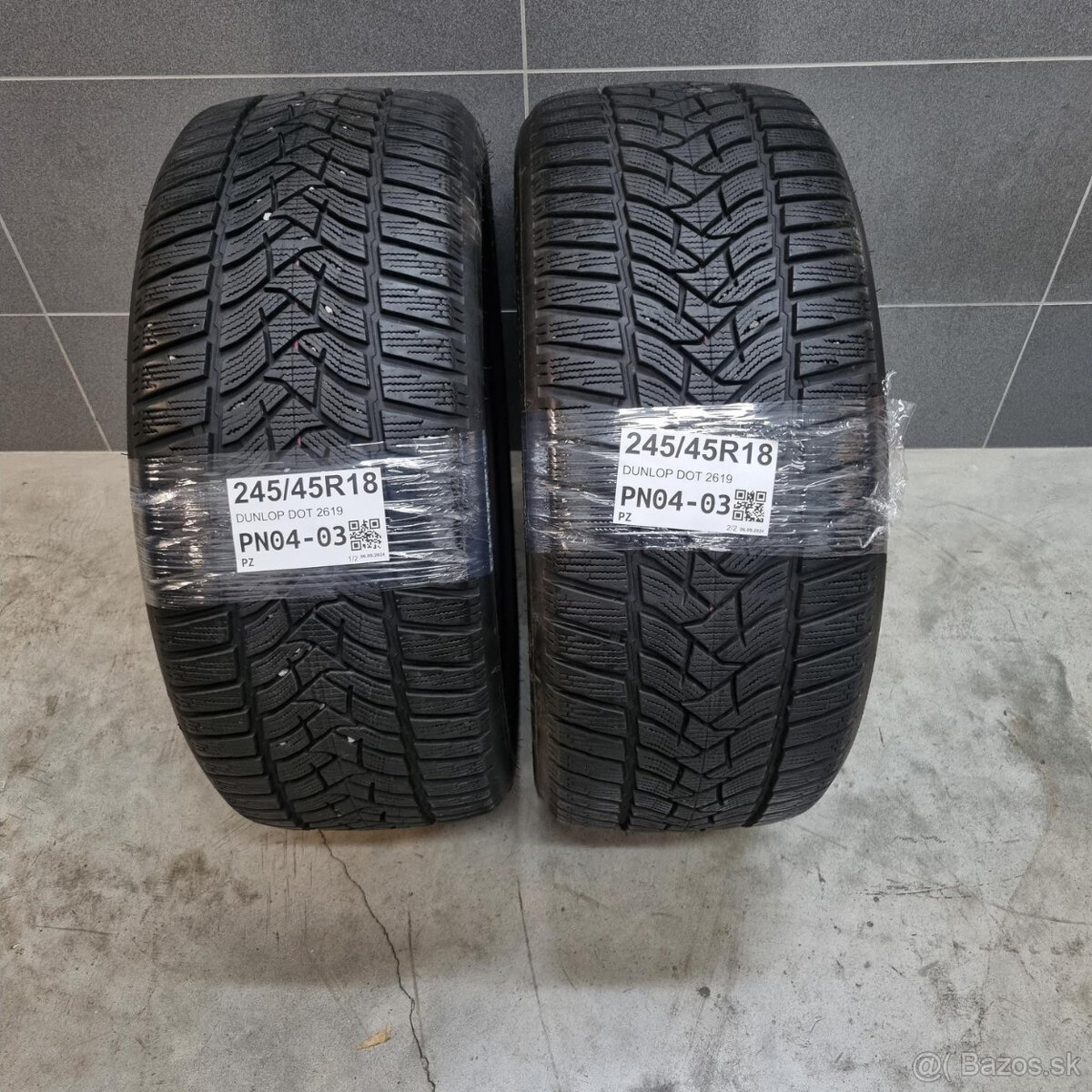 Zimné pneumatiky 245/45 R18 DUNLOP DOT2619