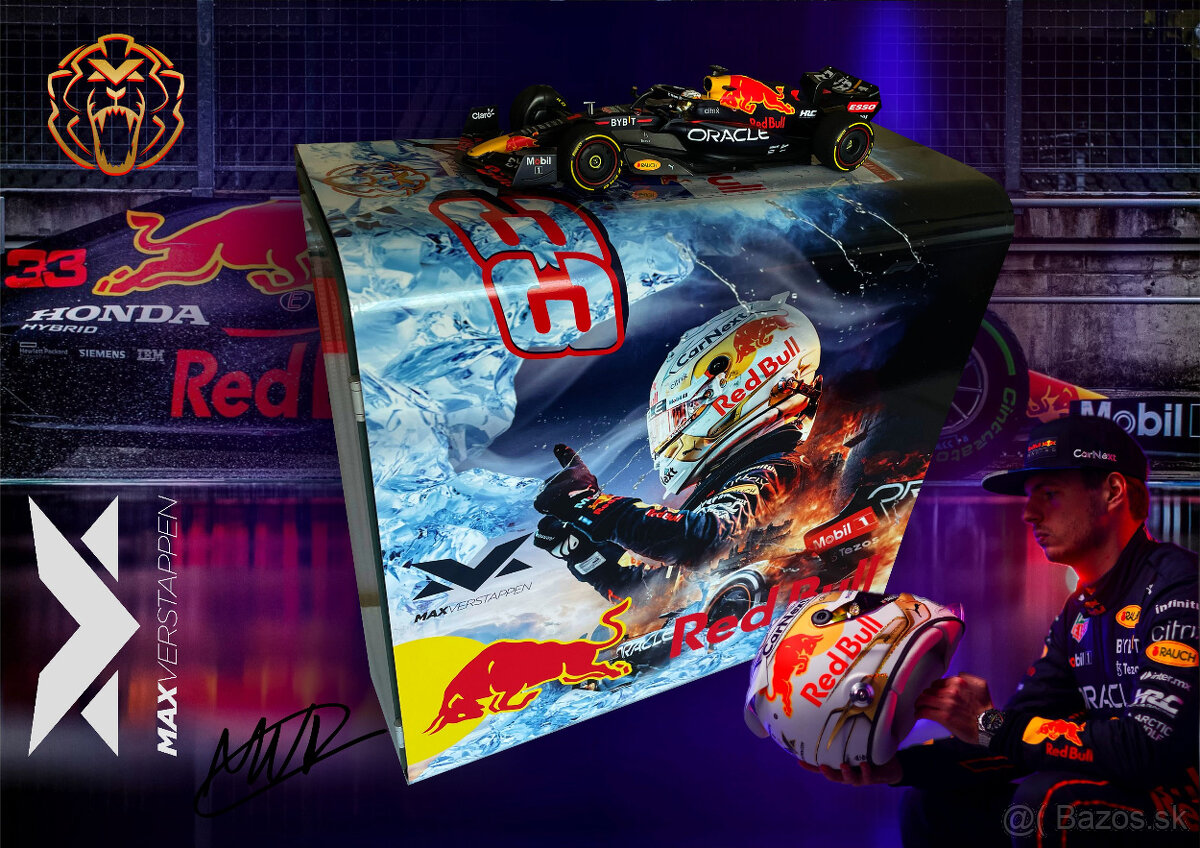 RED BULL CHLADNIČKA LED Max Verstappen