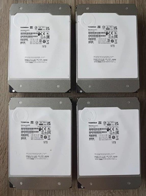 18TB Toshiba - zaruka do 03/2027